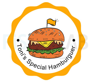 logo hamburguesa especial