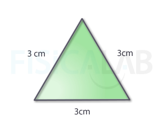Triángulo equilátero para calcular altura