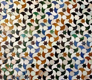 Mosaico de la Alhambra de Granada